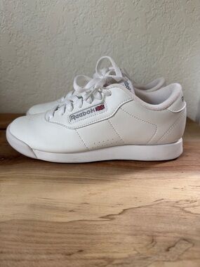 Reebok White Princess Low-Top Sneakers